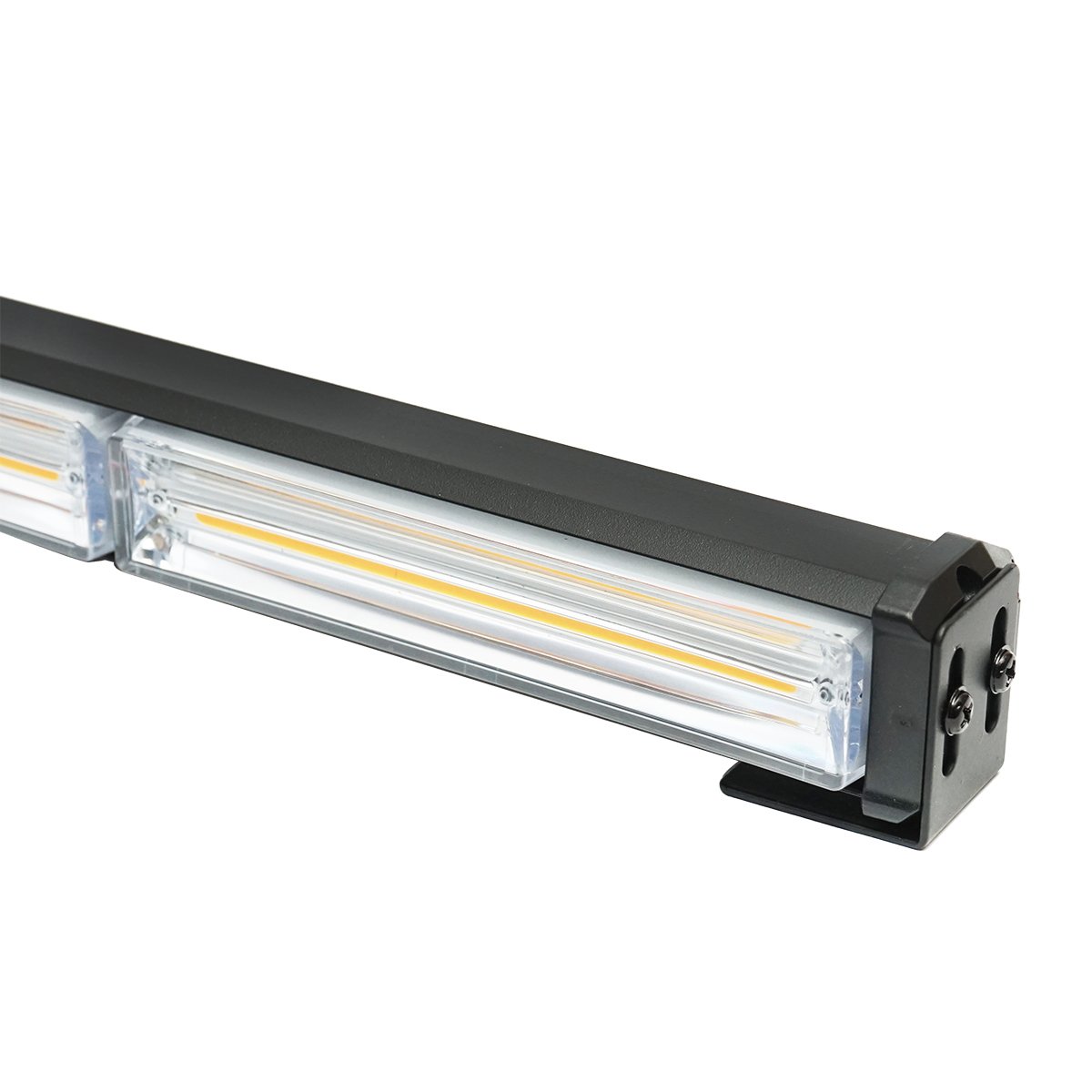 Proiector stroboscopic cu 5 module 12-24V galben